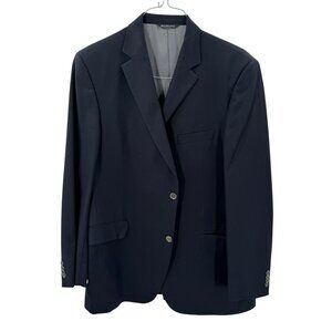 Jack Victor Super 110s Black Blazer Mens Size 44L